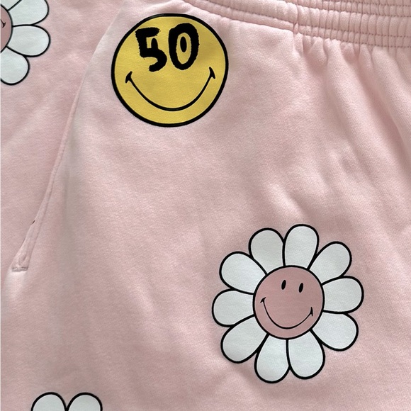 Samii Ryan Smiley by André Time To Smile Pink Color-block Cozy Jogger Size L - Picture 8 of 14